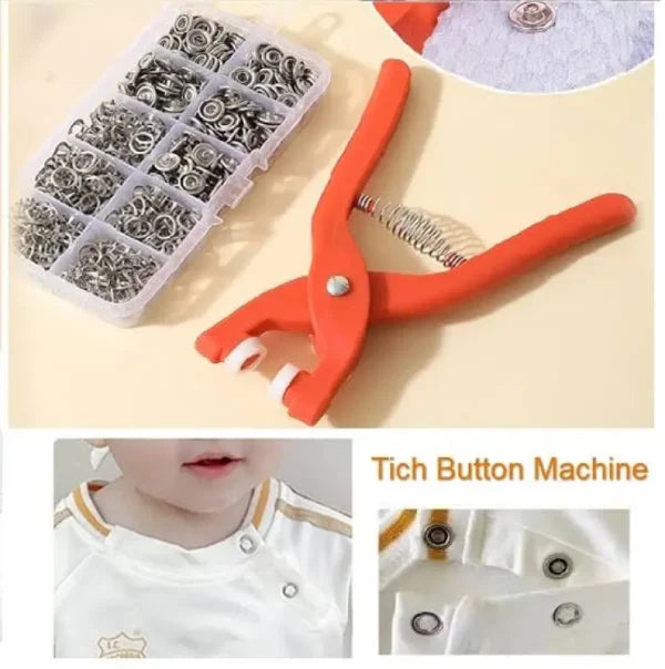 High-Quality Snap Button Kit | DIY Crafting & Sewing Supplies